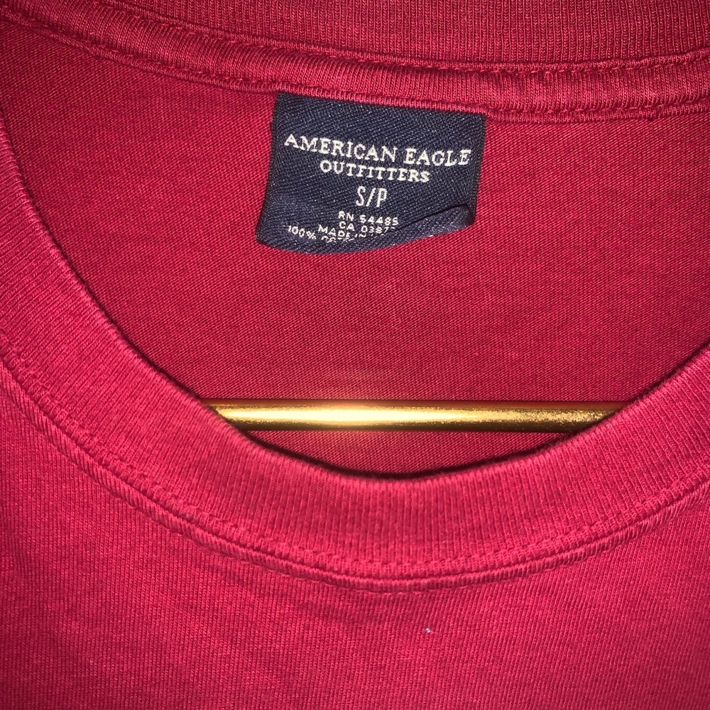 Cherries Campus Cleaners graphic T-shirt American Eagle Funny - Picture 4 of 4